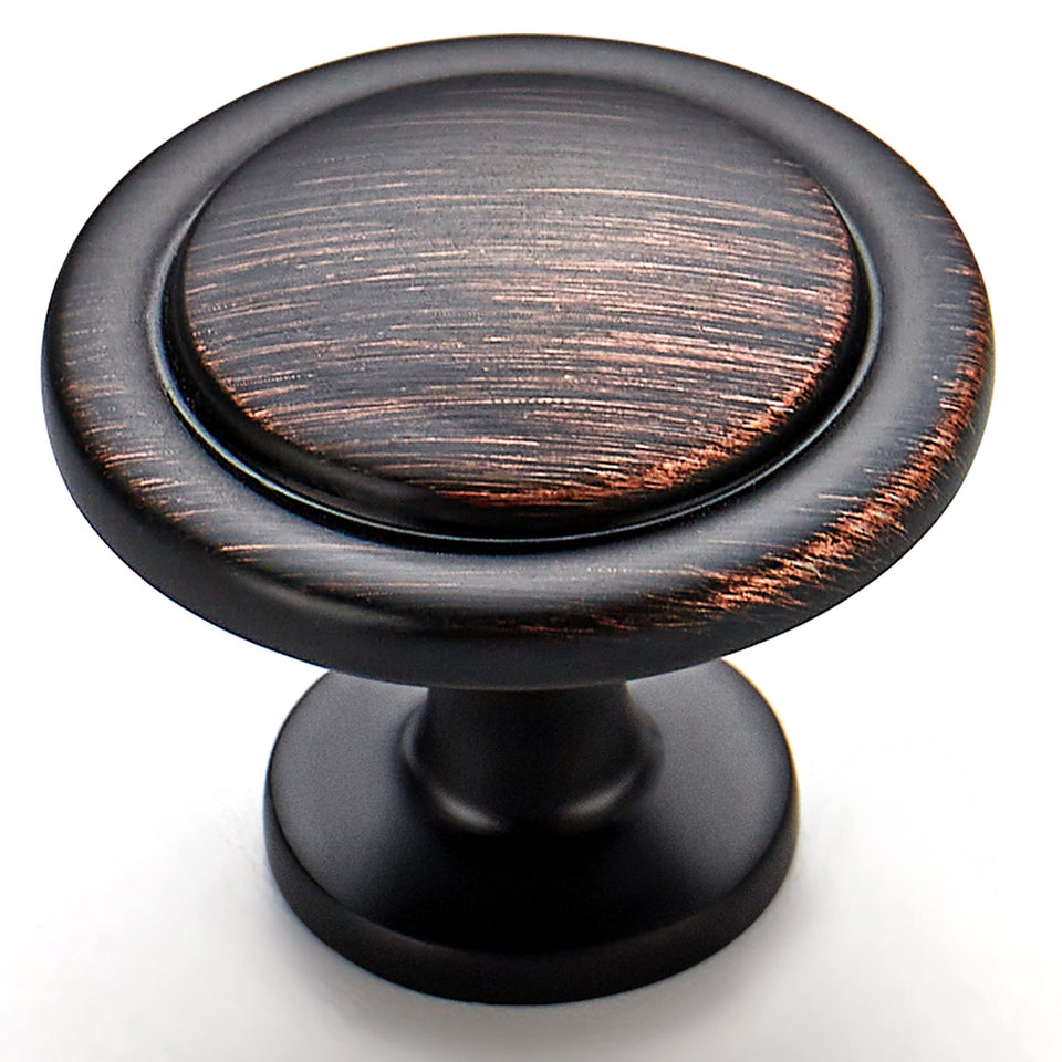 Ravinte bronze cabinet pulls 1-1/4 inch enhance kitchen cabinets with timeless style.