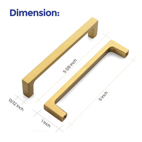 Ravinte brushed-brass kitchen hardware closeup shows zinc finish and sturdy build.