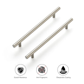 Sturdy Ravinte handle in brushed nickel for daily kitchen use