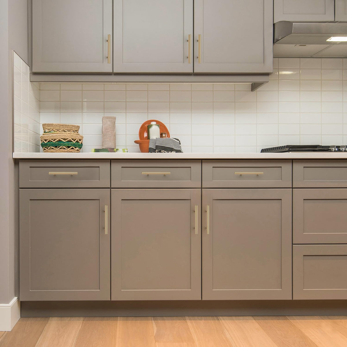 Ravinte champagne bronze drawer pulls for coordinated kitchen hardware