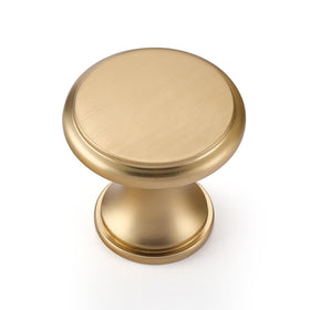 Ravinte champagne bronze knob closeup highlights glazed finish for elegant cabinets