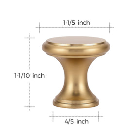 Ravinte champagne bronze knob on drawer demonstrates modern upgrade for drawers