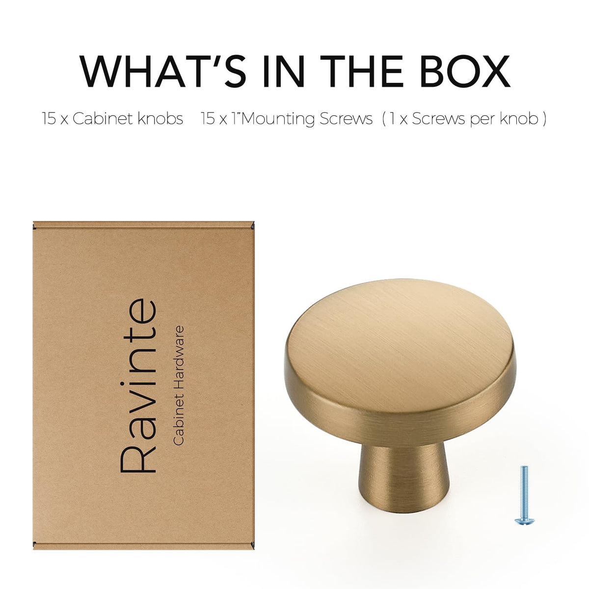 Ravinte zinc alloy handle demonstrates durable yet lightweight construction.