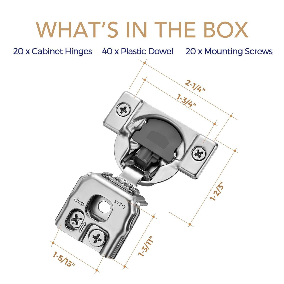 Ravinte cup 35mm and depth 11.6mm support precise mounting.