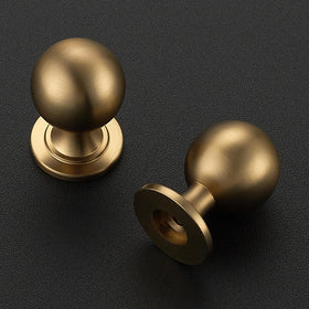 Ravinte Decor champagne bronze knob on cabinet highlights versatile 0.85-inch diameter