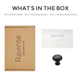 Ravinte durable zinc alloy construction, long-lasting hardware for high-traffic spaces.