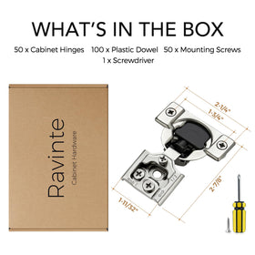 Ravinte hinges designed for long-lasting performance in busy kitchens.
