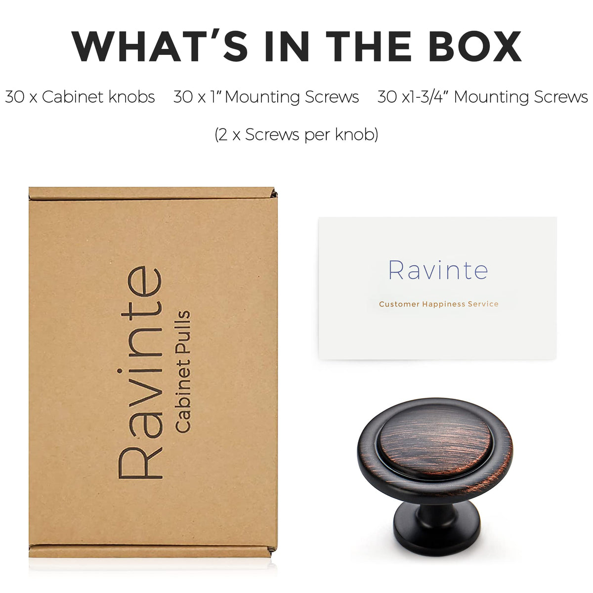 Ravinte oil-rubbed bronze pulls elevate kitchen and living room décor.