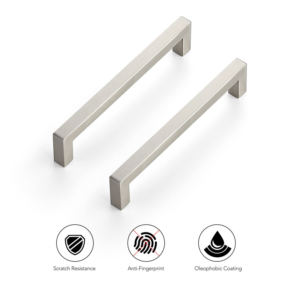 Ravinte half-inch width pull complements contemporary kitchens