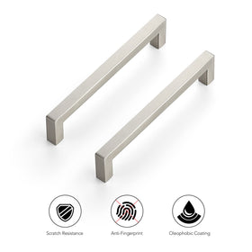 Ravinte half-inch width pull complements contemporary kitchens