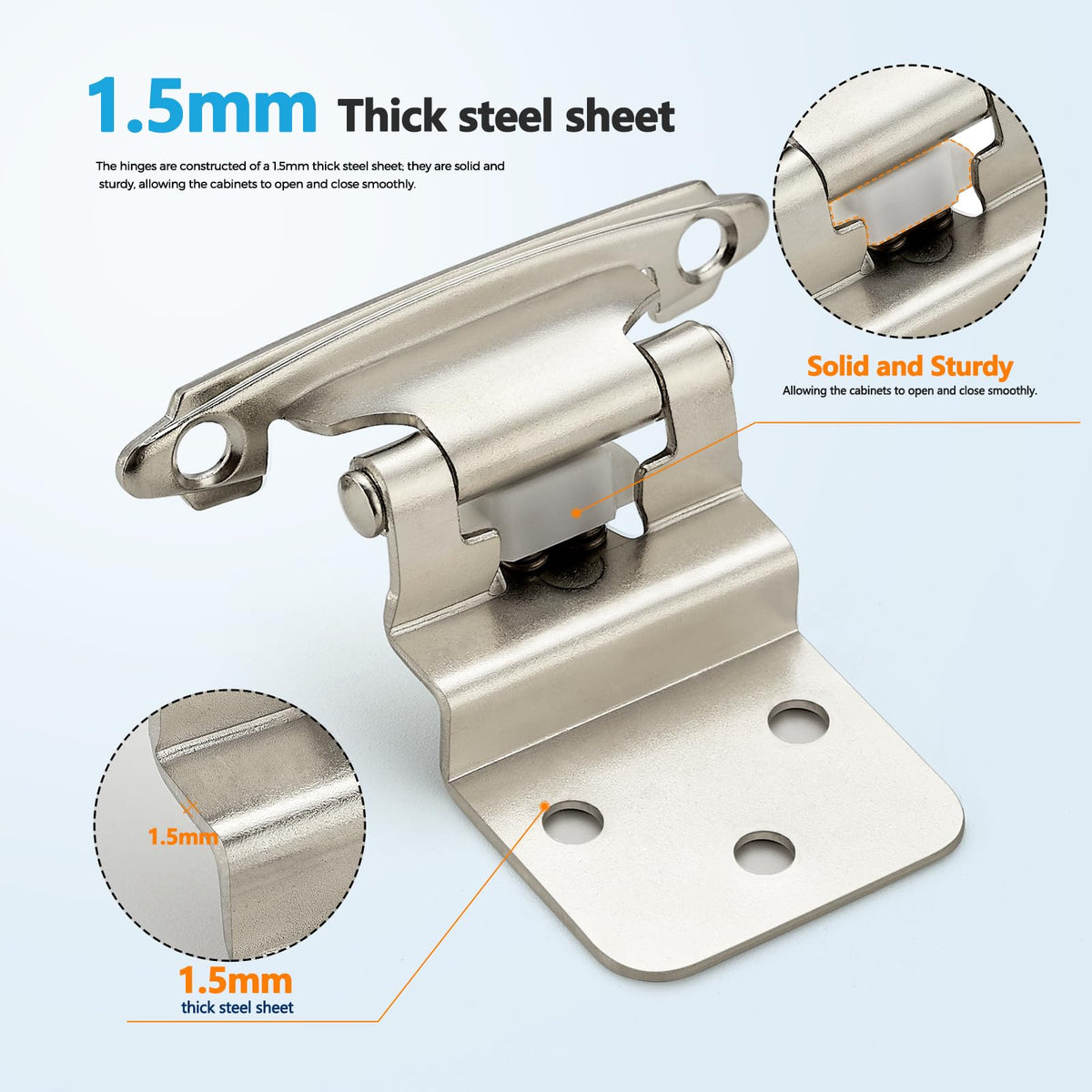 Ravinte installation kit aids quick hinge mounting