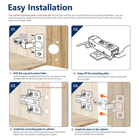 Ravinte heavy-duty hinges support durable daily use