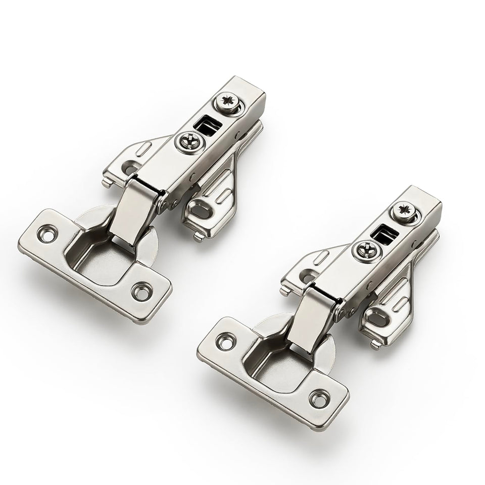 Ravinte hinges with screws included for quick face-frame cabinet installation