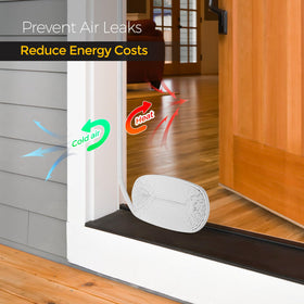 Easy groove installation without adhesive leaves no marks.