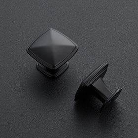 Ravinte cabinet knobs matte black add modern contrast to drawers