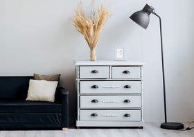 Ravinte 10-pack flat black cabinet pulls for cohesive updates across spaces