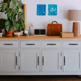 Ravinte kitchen cupboard pulls in matte black for cohesive design