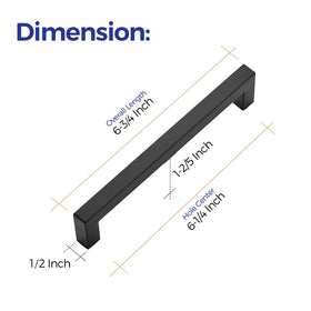Ravinte matte black square cabinet handle drawer-front install simplifies upgrading cabinetry