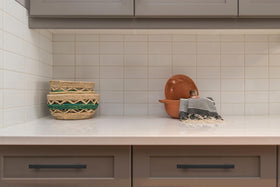 Sleek, timeless design suits farmhouse, traditional, and modern kitchens.