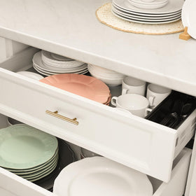 Ravinte cabinet handle pack includes screws for quick DIY upgrades.