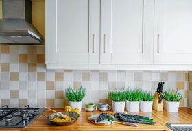 Ravinte pulls on a kitchen drawer example across different styles.