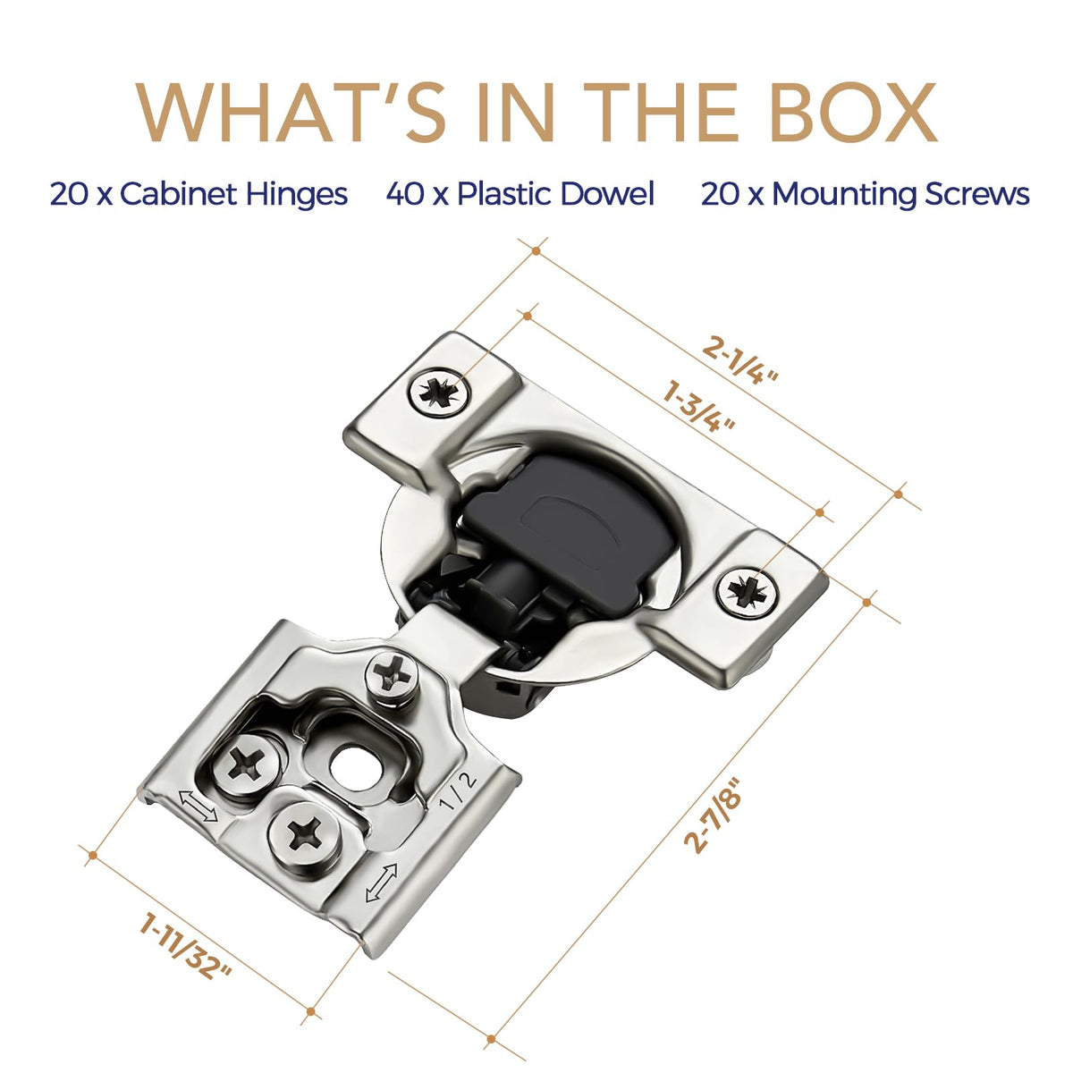 Ravinte stainless steel concealed hinge supports durable daily use