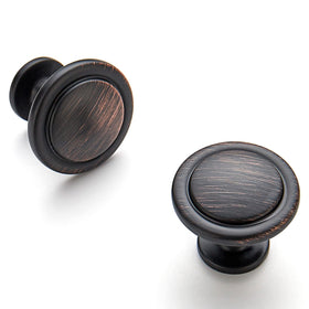 Ravinte simple bronze pulls suit modern cabinets and minimalist interiors.