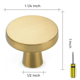 Ravinte round pulls on a drawer highlighting easy grip and modern kitchen style
