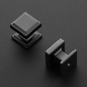 Ravinte solid zinc square knob offers lasting strength for drawers and cabinets