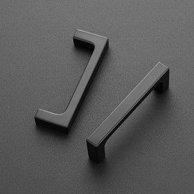 Ravinte matte black finish close-up shows durable zinc construction.