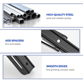Ravinte triangle-design bracket detail highlighting balanced load distribution.