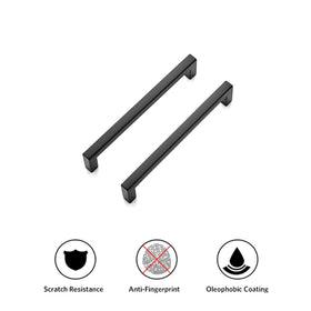 Ravinte zinc alloy matte black finish close-up highlighting durability.