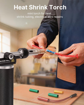 RAVS adjustable flame control for different tasks and materials