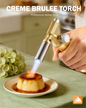 RAVS copper torch durable body handles high heat during culinary tasks