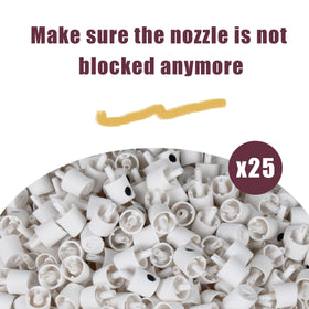 Rawolp spray paint caps white ny pack enhances consistency and leak-free performance
