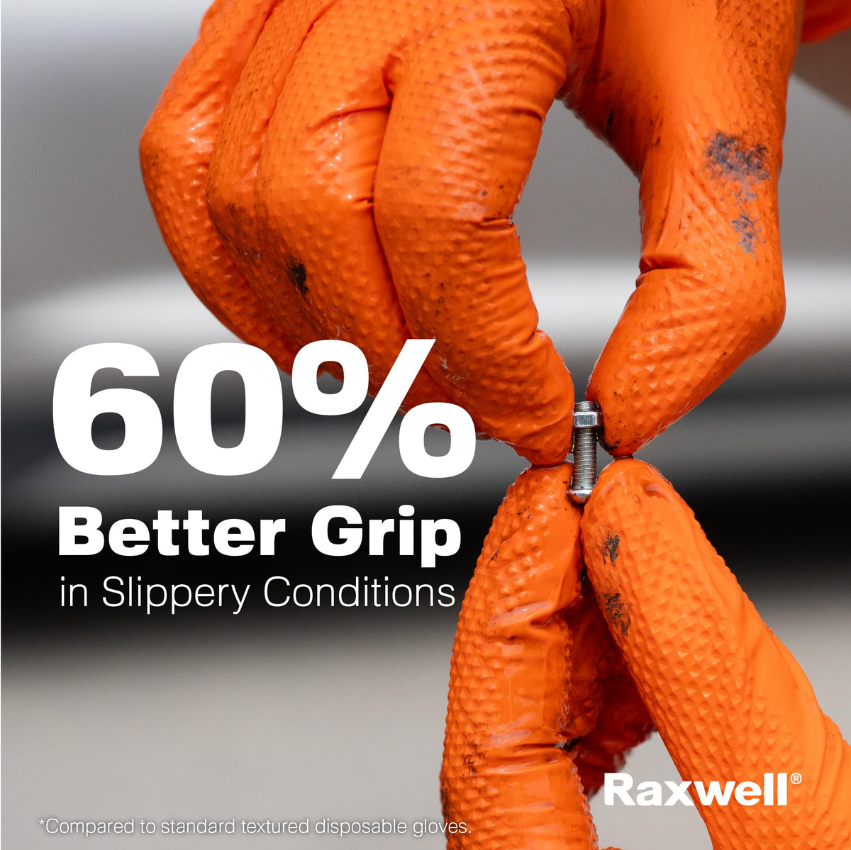 Raxwell latex-free nitrile gloves small size for sensitive skin