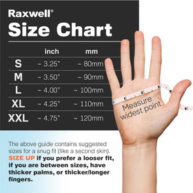 Raxwell small nitrile gloves with puncture resistance