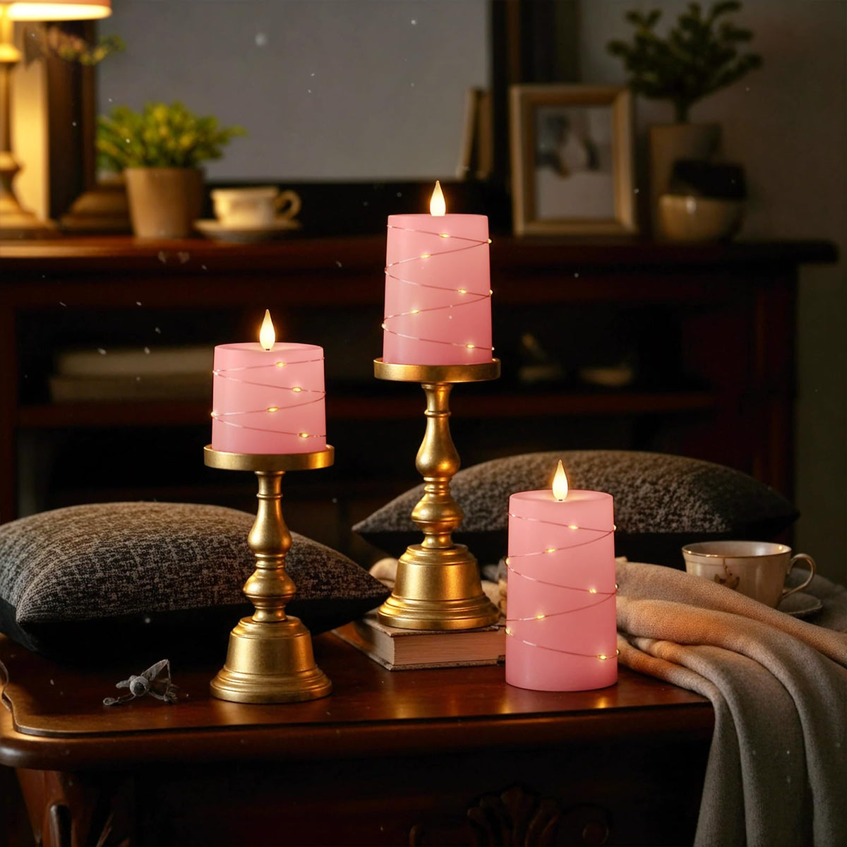 Raycare dimmable remote control candles feature adjustable brightness