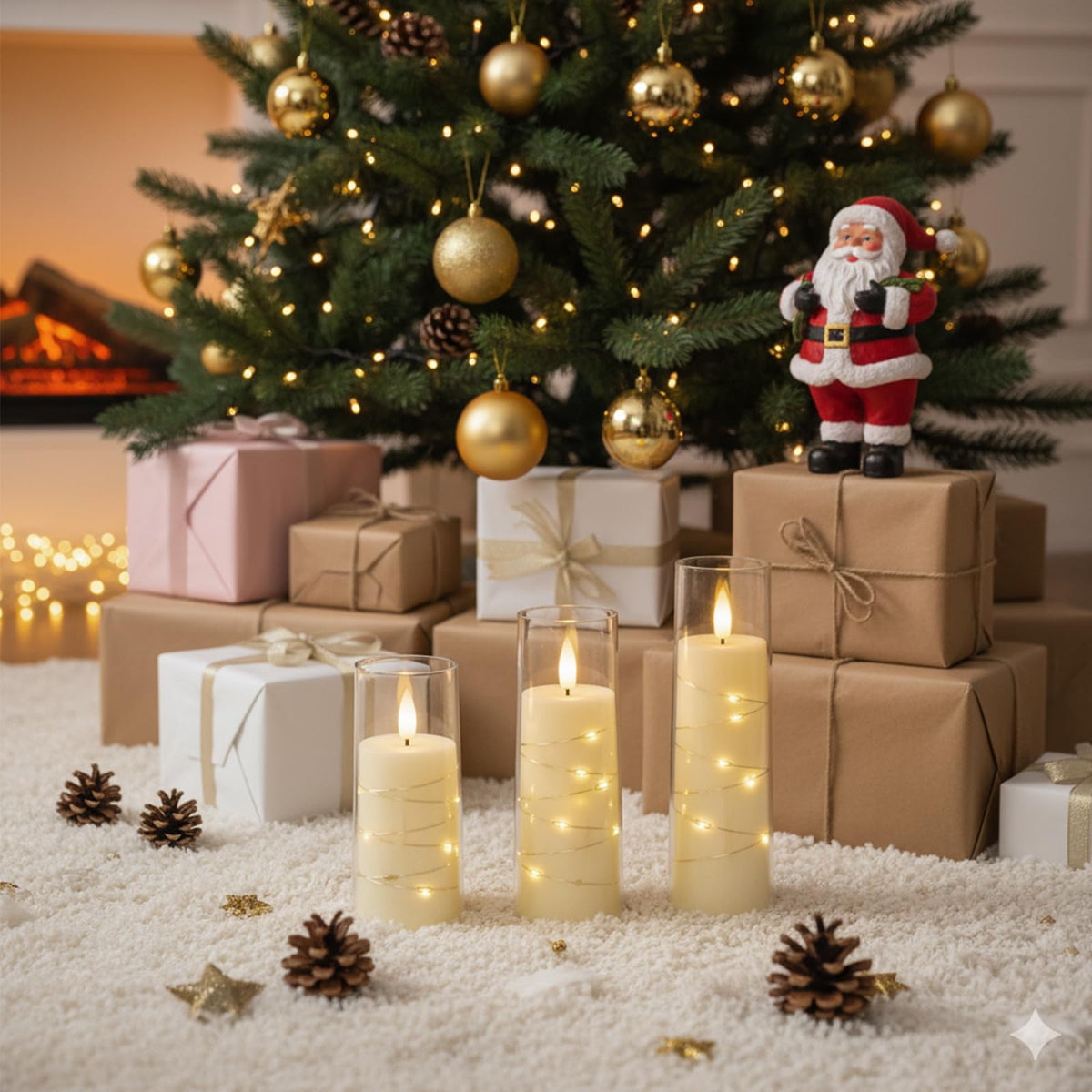 Raycare gift-ready candle set suitable for birthdays and holidays.