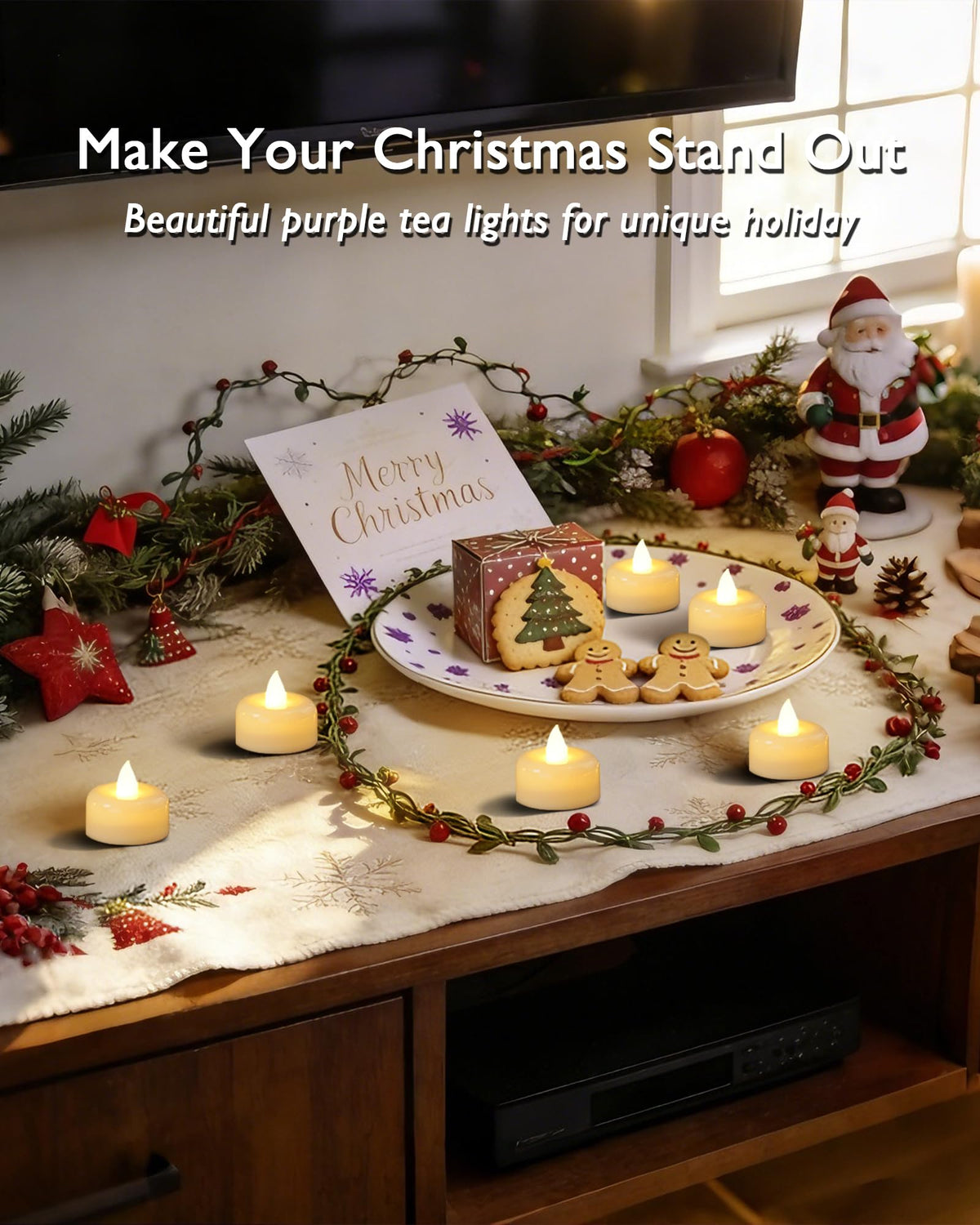 Raycare tealight fits votive holders for compact lighting