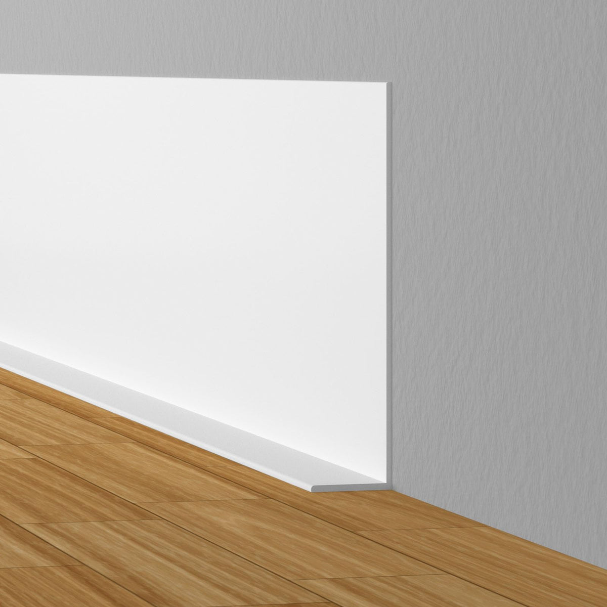 Raycity baseboard trim 5in x 20ft peel-and-stick for clean, gap-free walls