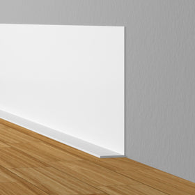 Raycity baseboard trim 5in x 20ft peel-and-stick for clean, gap-free walls