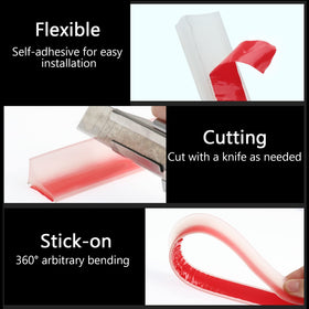 Raycity kitchen-bath sealing dam fits windowsills and counters for dry-wet separation