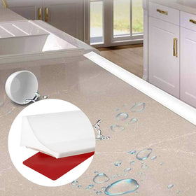 Raycity self-adhesive installation step demonstrates easy, quick surface bonding.
