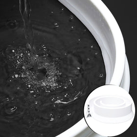 Raycity 39-inch length dam fits small showers for effective water control.