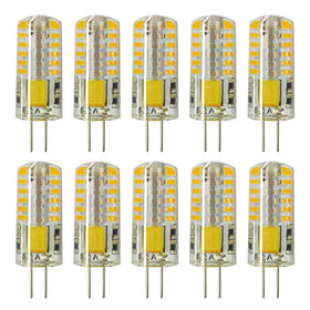 Rayhoo 10pc G4 LED bulbs with warm white glow for landscape lighting