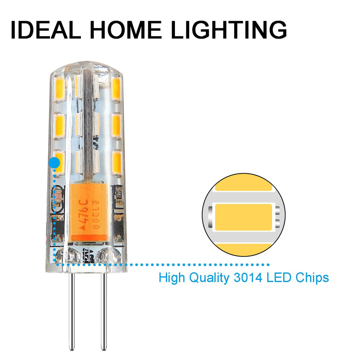 Rayhoo landscape lighting installation fits standard G4 sockets for quick setup