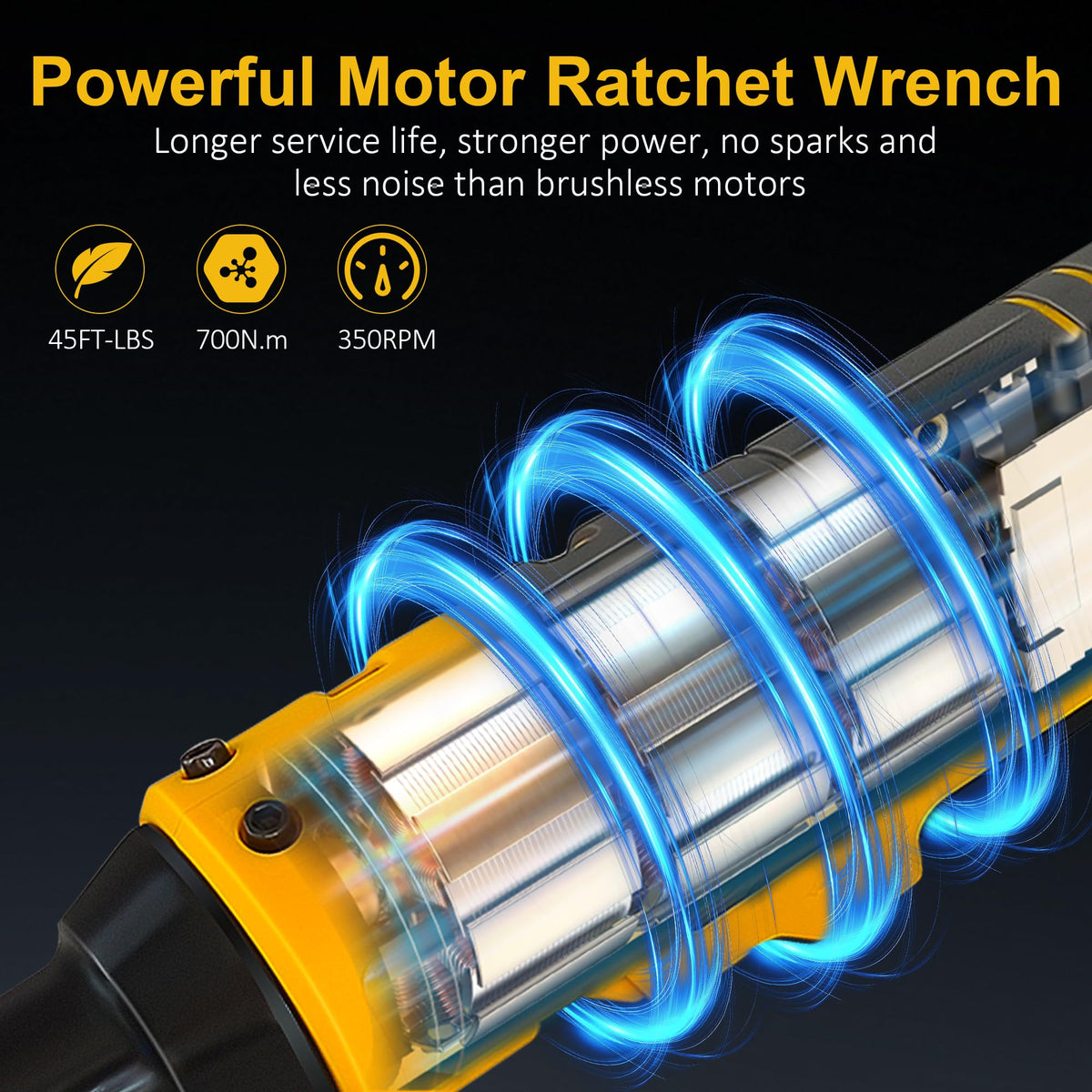 Rayleey ratchet with a low-profile head reaching tight spaces