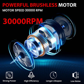 Rayleey router LED light improves visibility in dim areas.