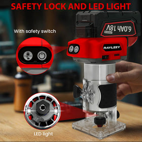 Rayleey six-speed control adapts to different materials.